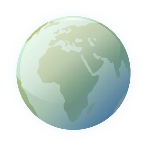 Marketing agency concept represented by an artistic image of Earth